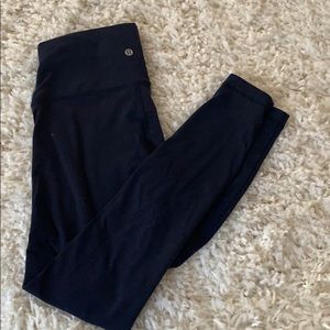 Navy blue lulu lemon leggings